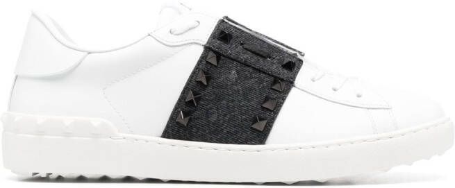 Valentino Garavani Rockstud low-top sneakers Wit