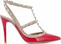 Valentino Garavani Rockstud pumps Rood - Thumbnail 1