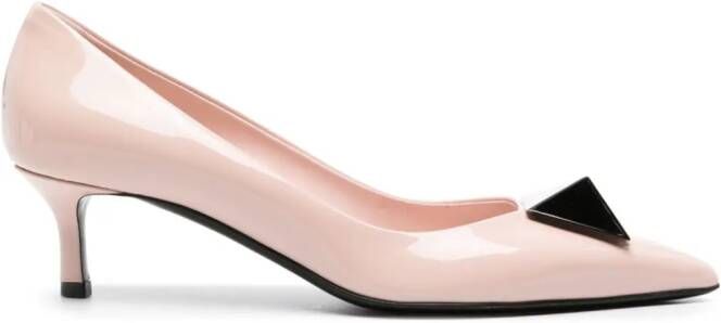 Valentino Garavani Rockstud pumps Roze