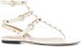 Valentino Garavani Rockstud sandalen Beige - Thumbnail 1