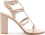 Valentino Garavani Rockstud sandalen Beige - Thumbnail 1