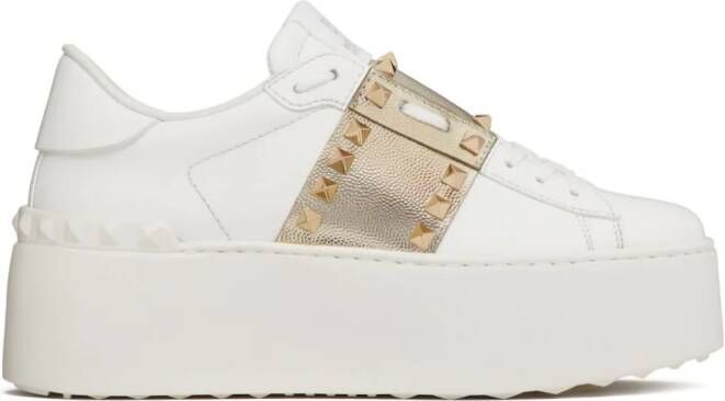 Valentino Garavani Rockstud Untitled sneakers Wit