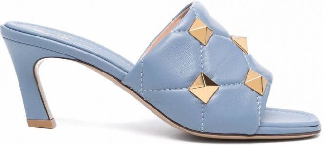 Valentino Garavani Roman muiltjes met studs Blauw