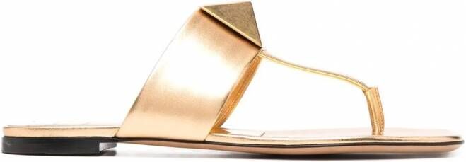 Valentino Garavani Roman Stud sandalen Goud