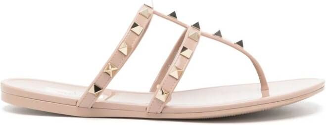 Valentino Garavani Summer Rockstud sandalen Bruin