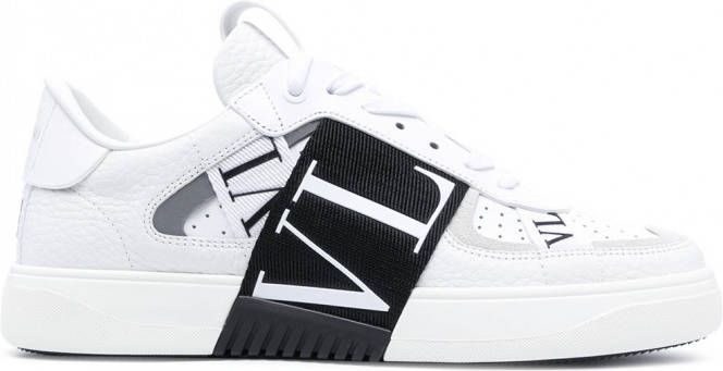 Valentino Garavani VL7N leren sneakers Wit