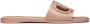 Valentino Garavani VLogo leren slippers Beige - Thumbnail 1