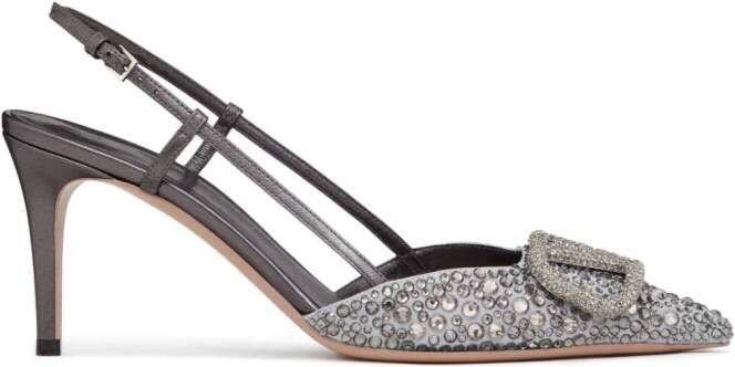 Valentino Garavani VLogo Signature pumps Grijs