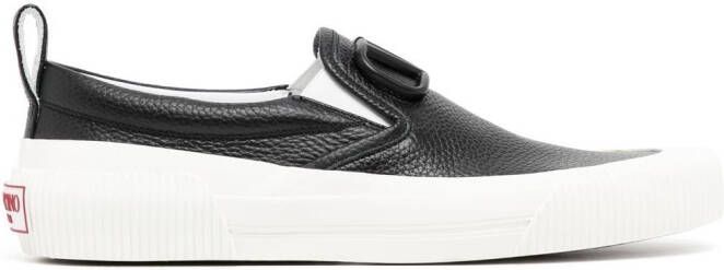 Valentino Garavani VLogo Signature slip-on sneakers Zwart