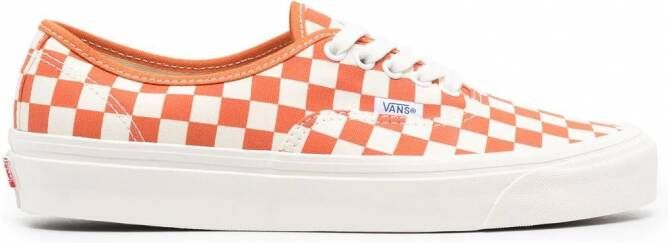 Vans Geruite sneakers Oranje