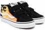 Vans Kids Old Skool sneakers met vlam print Zwart - Thumbnail 1