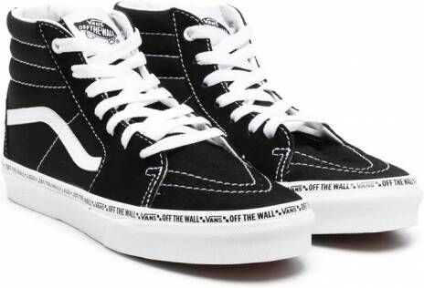 Vans Kids Old Skool high-top sneakers Zwart