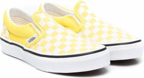 Vans Kids Slip-on sneakers Geel