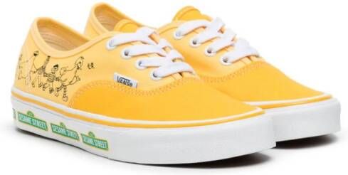 Vans Kids x Sesame Street Authentic sneakers Geel