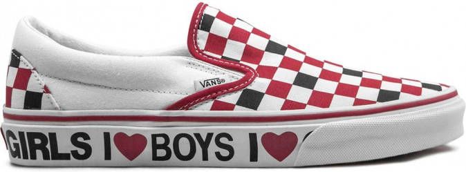 Vans Klassieke slip-on sneakers Rood