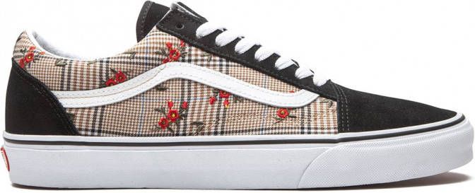 vans glen plaid floral