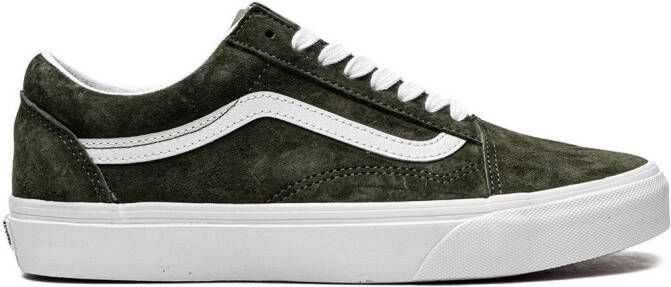 Vans Old Skool suède sneakers Groen