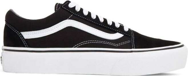 Vans Old Skool Stacked sneakers met plateauzool Zwart