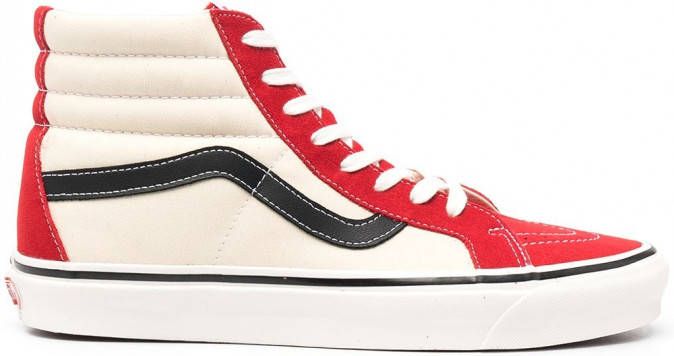 Vans Sk8 high-top sneakers Rood