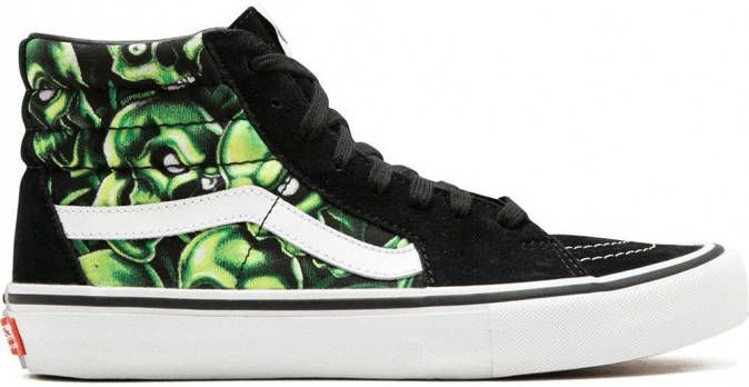 Vans x Supreme Sk8-Hi Pro sneakers Zwart