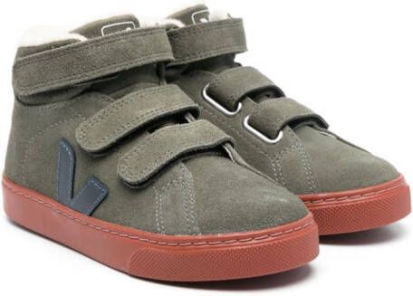 VEJA Kids Espelar leren sneakers Groen