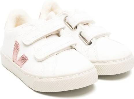 VEJA Kids Esplar sneakers met klittenband Wit