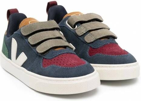 VEJA Kids V-10 low-top sneakers Blauw