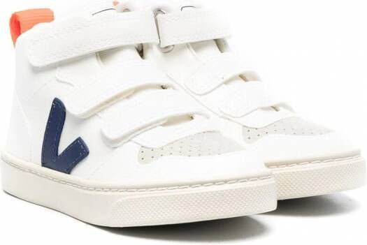 VEJA Kids Sneakers met klittenband Wit