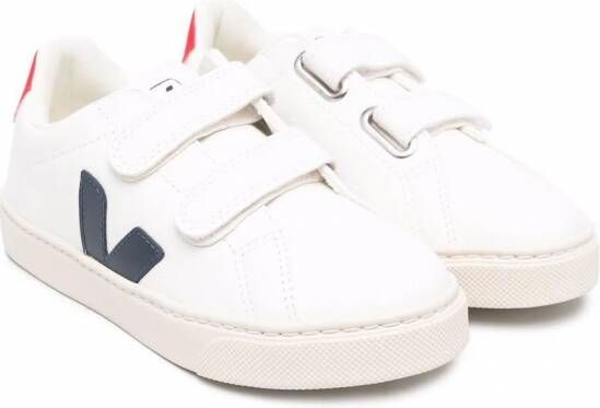 VEJA Kids Sneakers met klittenband Wit