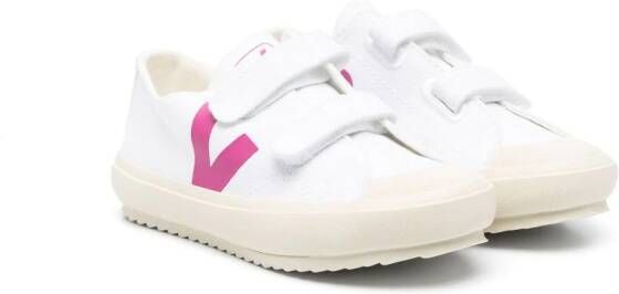 VEJA Kids Sneakers met klittenband Wit