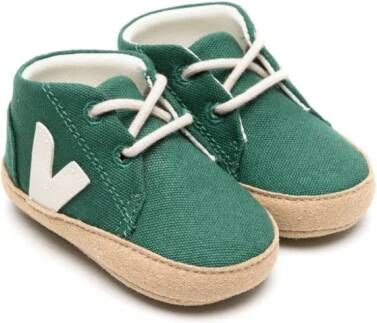 VEJA Kids Sneakers met logopatch Groen