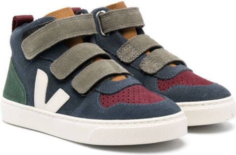 VEJA Kids V-10 mid-top sneakers Blauw