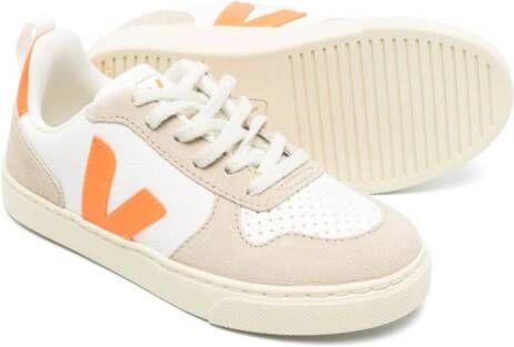 VEJA Kids V-10 sneakers Wit