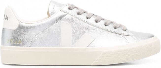 VEJA Campo metallic sneakers Grijs