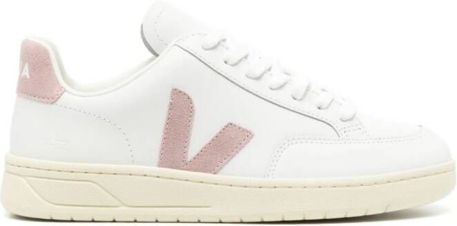 VEJA V-12 leren sneakers Roze