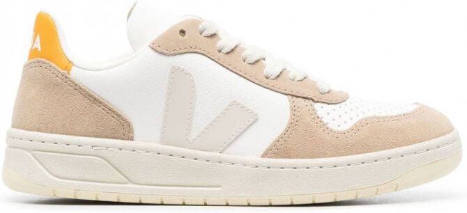 VEJA V-12 suède sneakers Wit