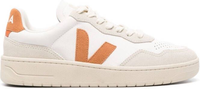 VEJA V-90 leren sneakers Wit