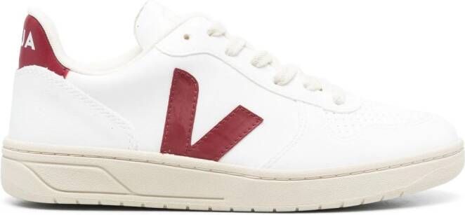 VEJA V10 leren sneakers Wit