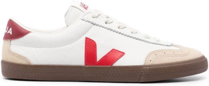 VEJA Volley O.T leren sneakers Beige