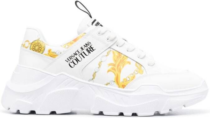 Versace Jeans Couture Low-top sneakers Wit