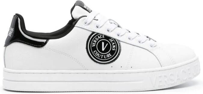 Versace Jeans Couture Court 88 leren sneakers Wit