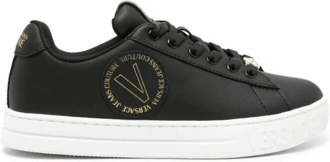 Versace Jeans Couture Court 88 leren sneakers Zwart