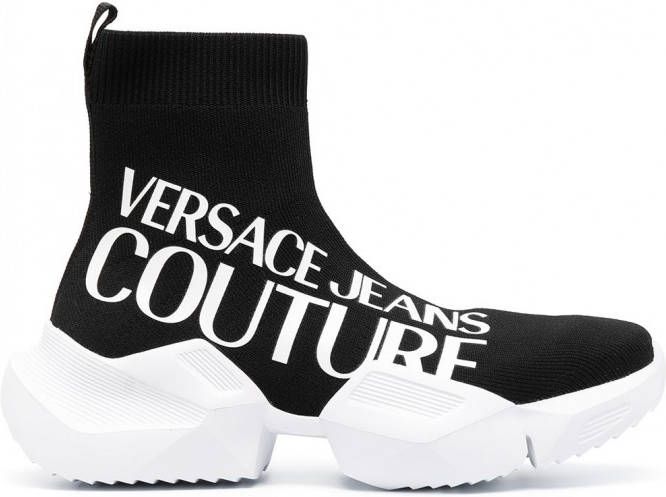 versace jeans couture high top trainers