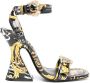 Versace Jeans Couture Kirsten 110 mm sandalen Zwart - Thumbnail 1