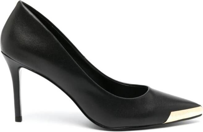 Versace Jeans Couture Leren pumps Zwart