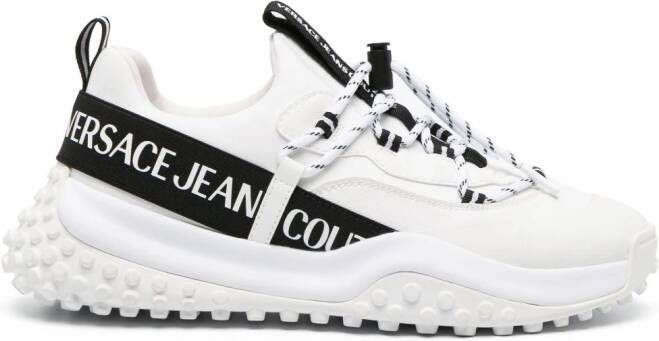 Versace Jeans Couture Sneakers met logoprint Wit