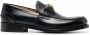 Versace Greca lakleren loafers Zwart - Thumbnail 1