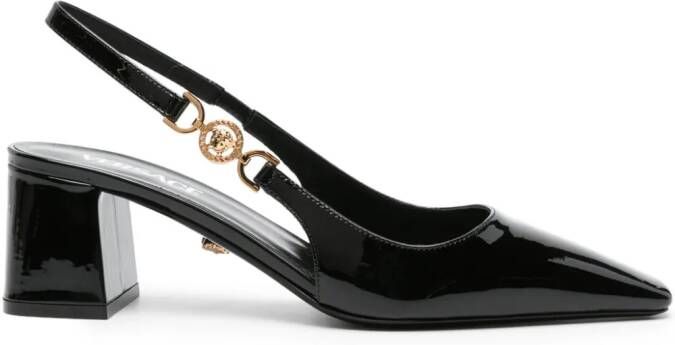 Versace Medusa '95 slingback pumps Zwart