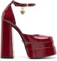 Versace Medusa Head sandalen met plateauzool Rood - Thumbnail 1