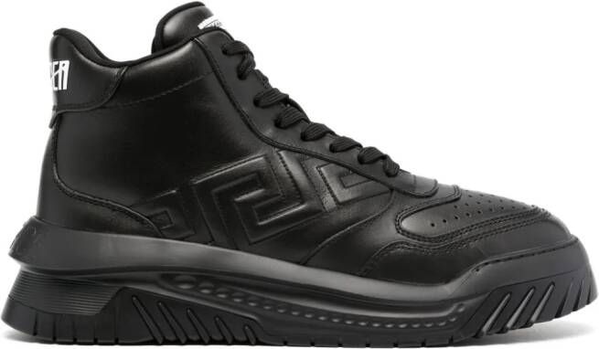 Versace Odissea high-top sneakers Zwart